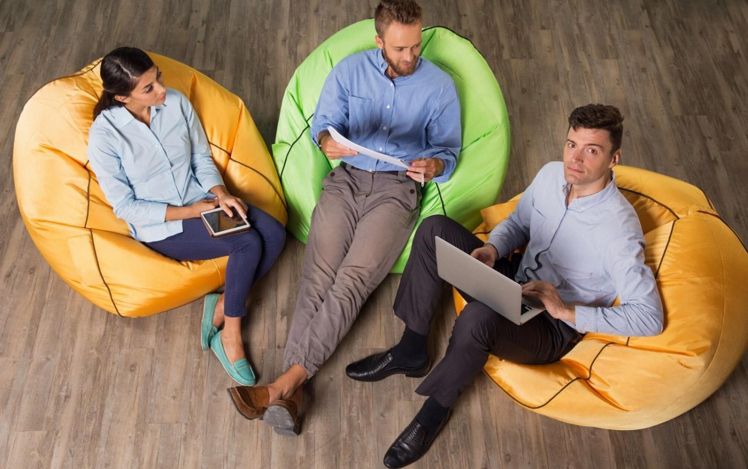 Professional financial consultation environment showing modern workspace designed for detailed business analysis discussions